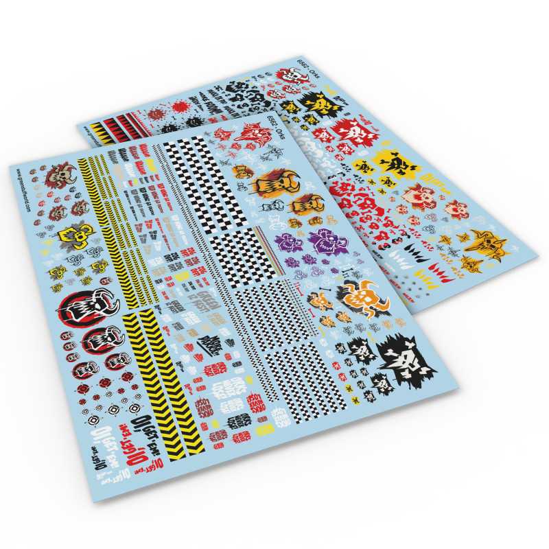 Waterslide Decals - Orcs (Green Stuff World)