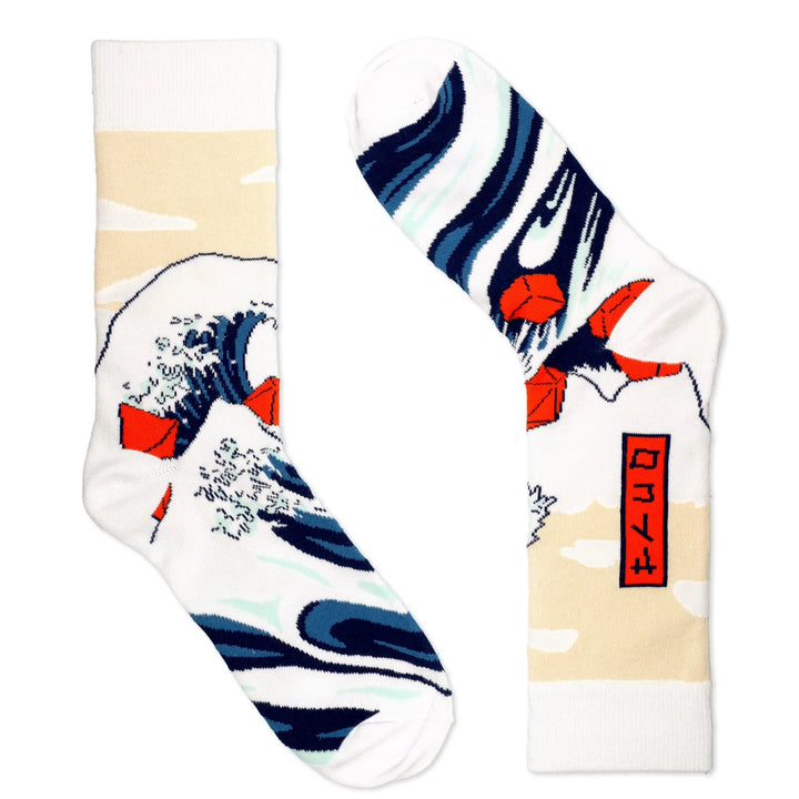 Heroic Feet: Wave of Dice Socks