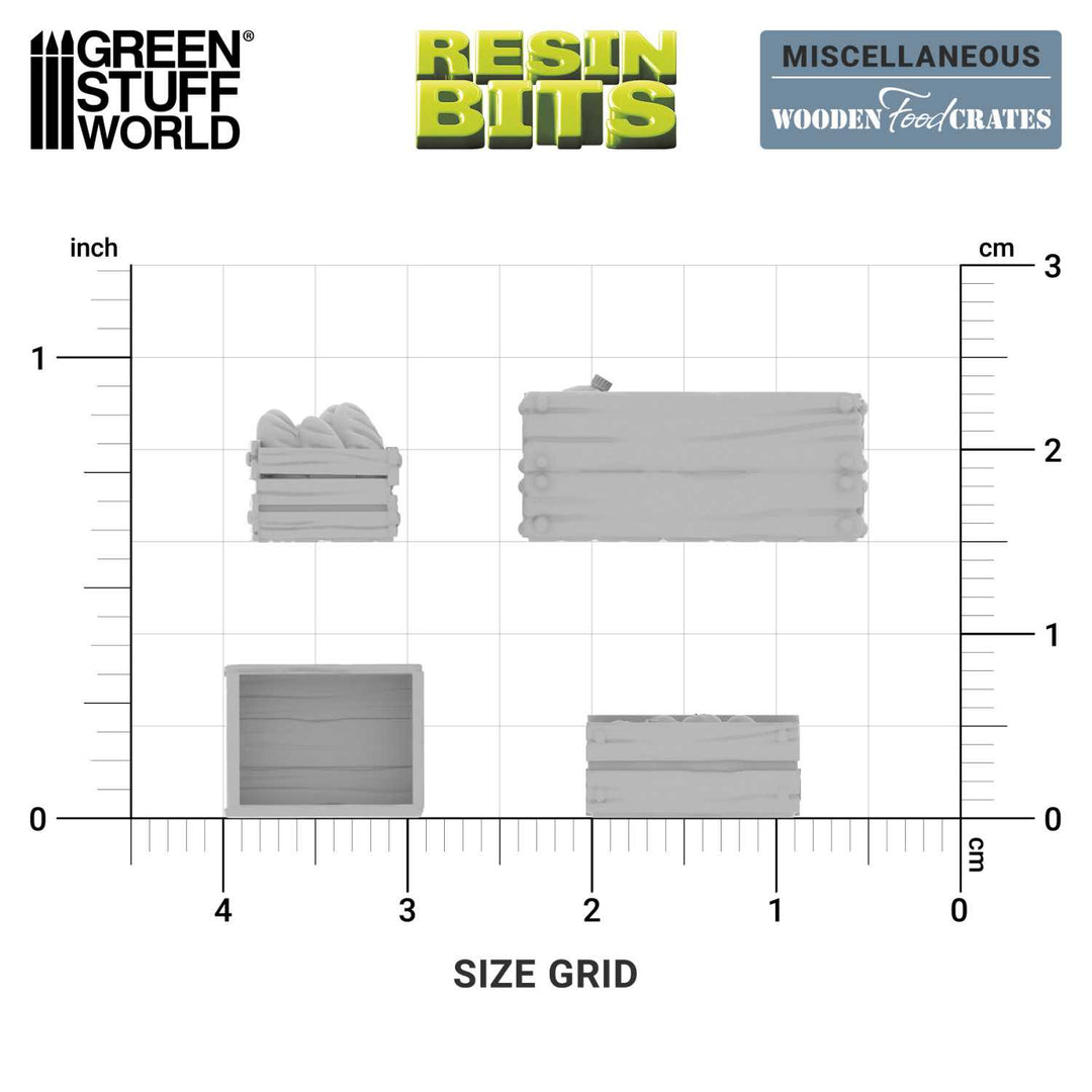 Wooden Food Crates 1:48 (Green Stuff World)