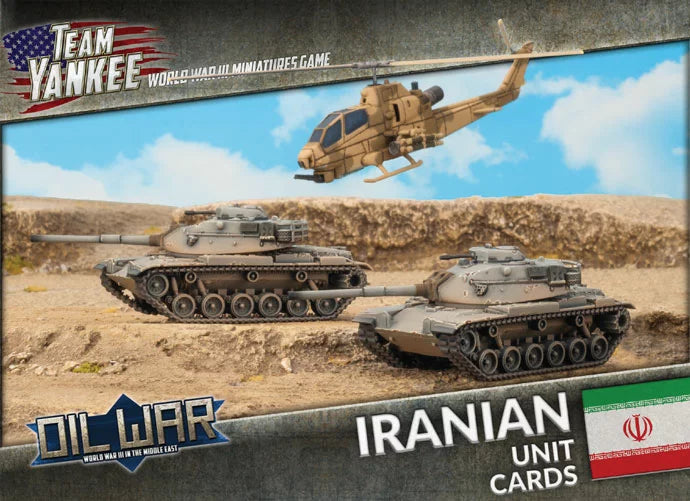 World War III: Team Yankee - Iranian Unit Cards (WWIII x41 Cards) (TIR901)