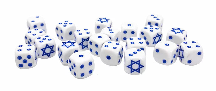 World War III: Team Yankee - Israeli Dice Set (x20 Dice) (TIS900)