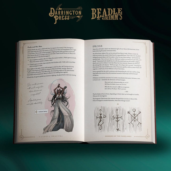 Candela Obscura Assignment Book Horrors of the Fairelands (Beadle & Grimms)