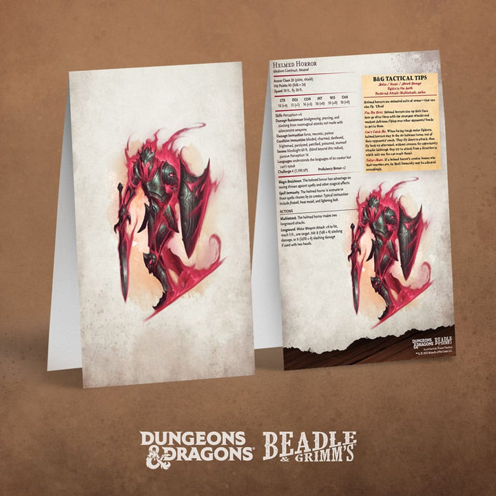 Dungeons & Dragons RPG Encounter Cards Challenge Rating 0-6: Pack 1