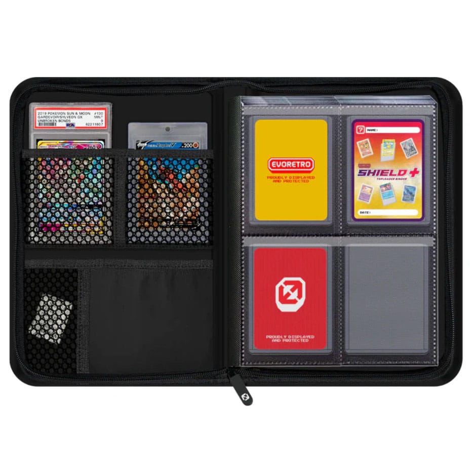 Evoretro Shield+ Topload Cards Binder Compact 96 Karten Black (EVO-3787)