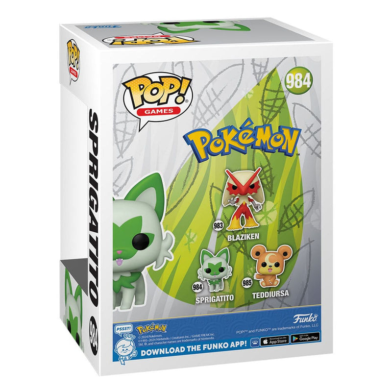 Pokemon POP! Games Vinyl Figure Sprigatito 9 cm