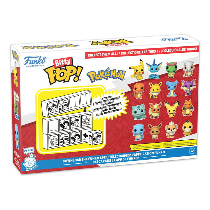 Pokémon Bitty POP! Vinyl Figure 4-Pack Series 1