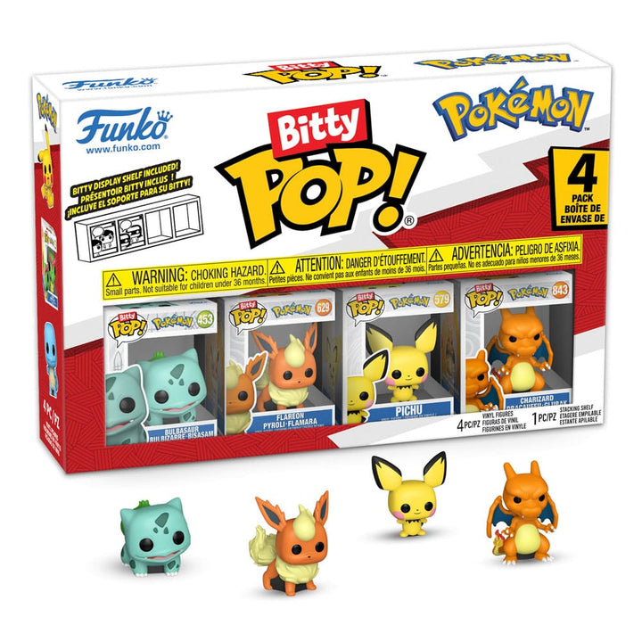 Pokémon Bitty POP! Vinyl Figure 4-Pack Series 3
