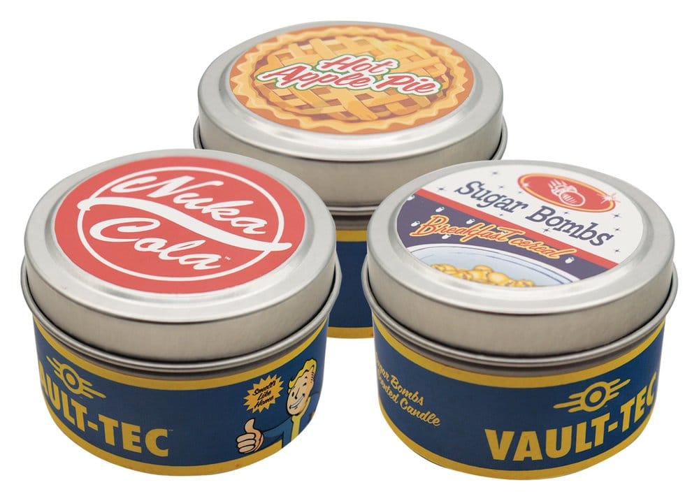 Fallout Candle 3-Pack Vault Dweller's 6 cm