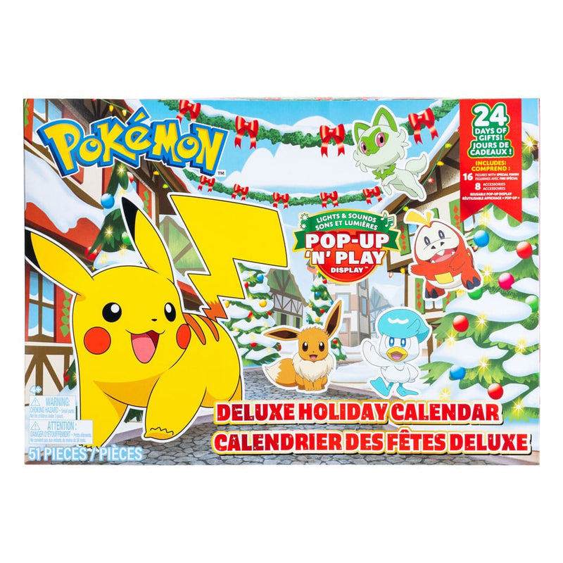 Pokemon Battle Figures Deluxe Advent Calendar