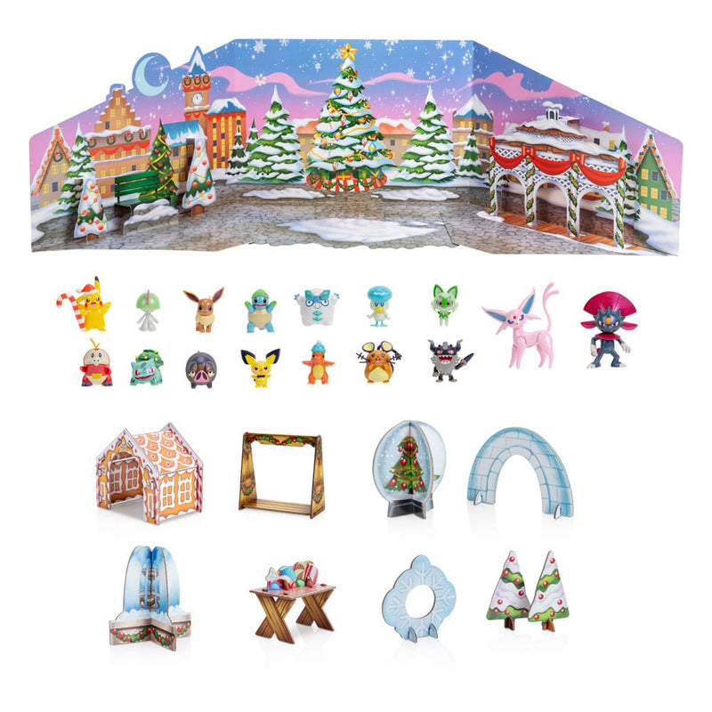 Pokemon Battle Figures Deluxe Advent Calendar