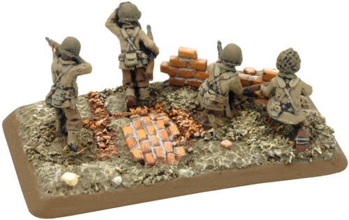 Flames of War: Plastic Bases - Rubble (XX106)