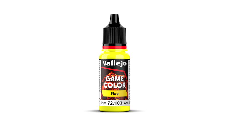 Vallejo Game Color: Fluorescent Yellow (72.103)