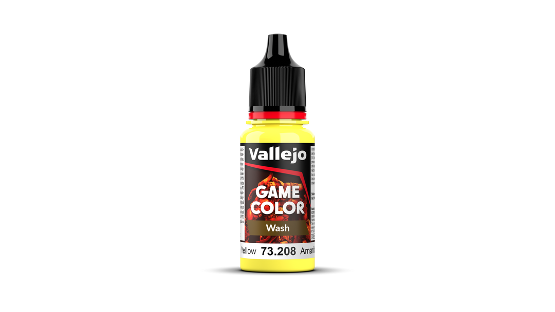 Vallejo Game Color Wash: Yellow (73.208)