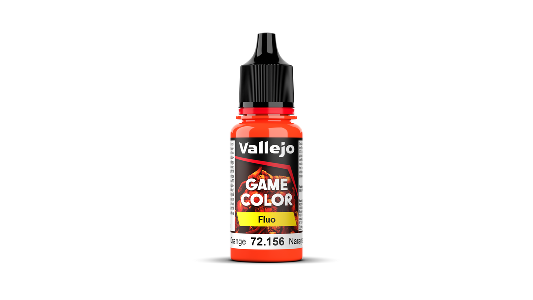 Vallejo Game Color: Fluorescent Orange (72.156) (102)