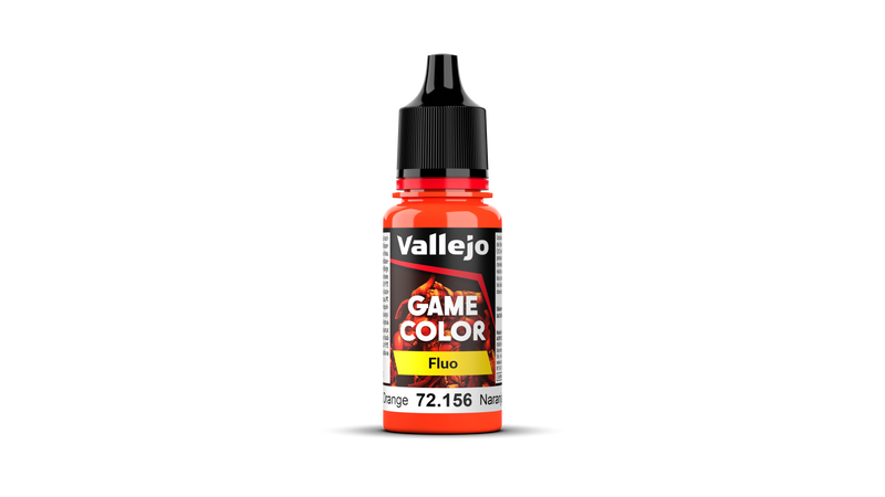 Vallejo Game Color: Fluorescent Orange (72.156)