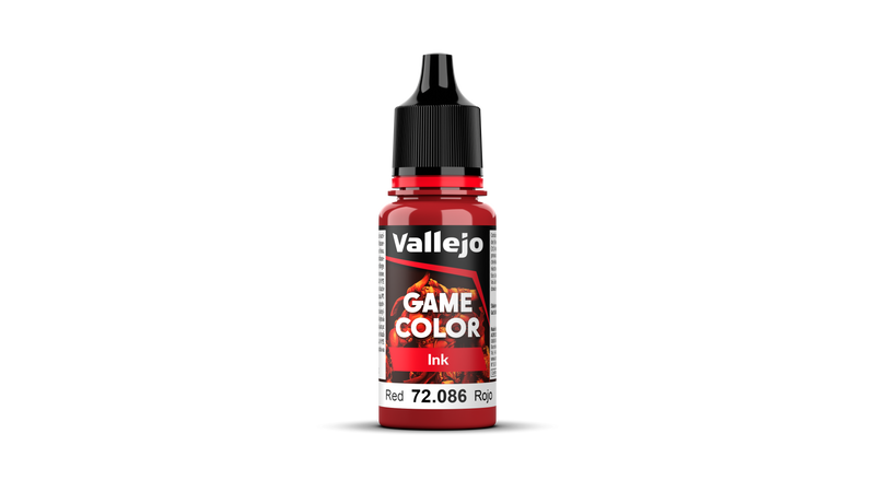 Vallejo Game Color Ink: Red (72.086)