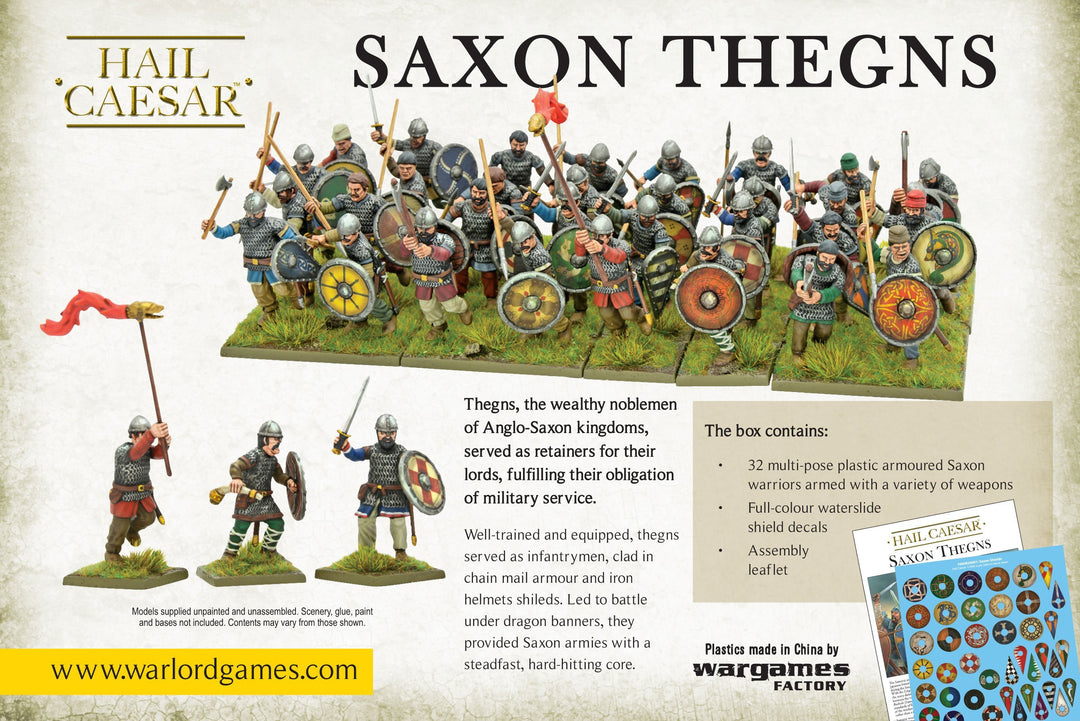 Hail Caesar: Saxon Thegns