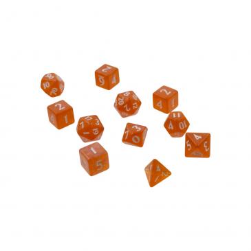 Eclipse 11 Dice Set: Pumpkin Orange (Ultra PRO)