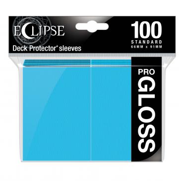 Eclipse Gloss Standard Sleeves: Sky Blue (Ultra PRO) (15603)