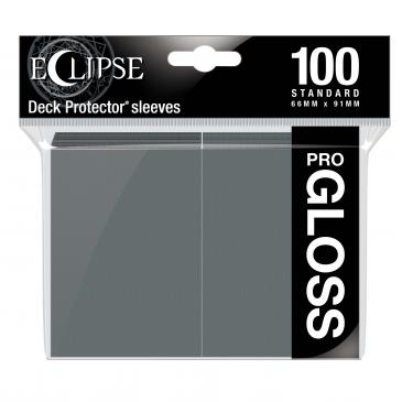 Eclipse Gloss Standard Sleeves: Smoke Grey (Ultra PRO) (15611)