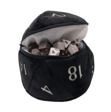 D20 Plus Dice Bag - Black (Ultra PRO)