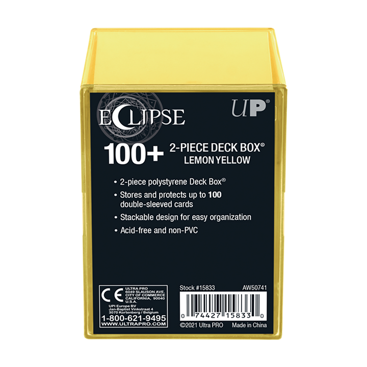 Eclipse 2-Piece 100+ Deck Box (Ultra PRO)