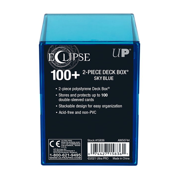 Eclipse 2-Piece 100+ Deck Box (Ultra PRO)