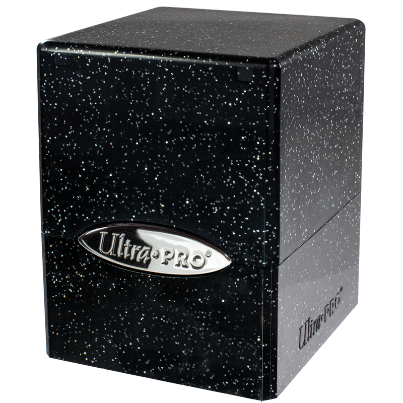 Glitter Satin Cube - Black (Ultra PRO)