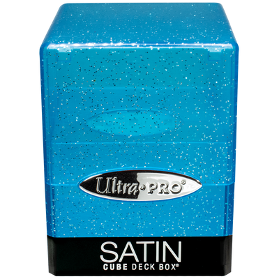 Glitter Satin Cube - Blue (Ultra PRO)