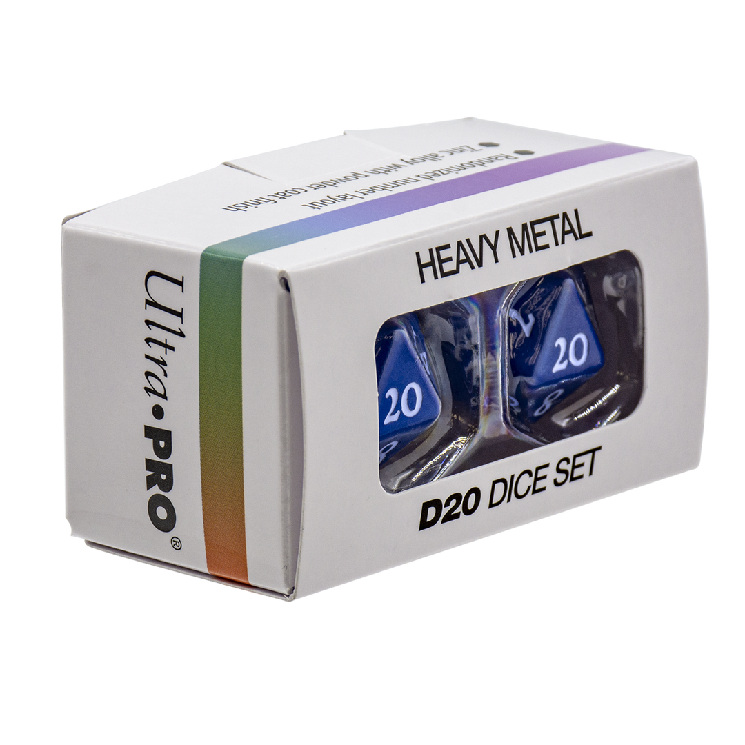 Vivid Heavy Metal Dice (Ultra PRO)