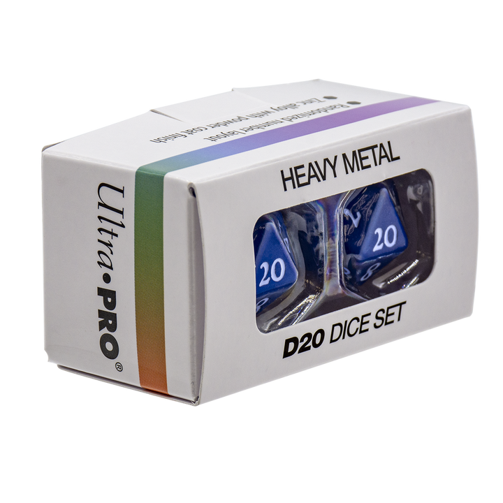 Vivid Heavy Metal Dice (Ultra PRO)
