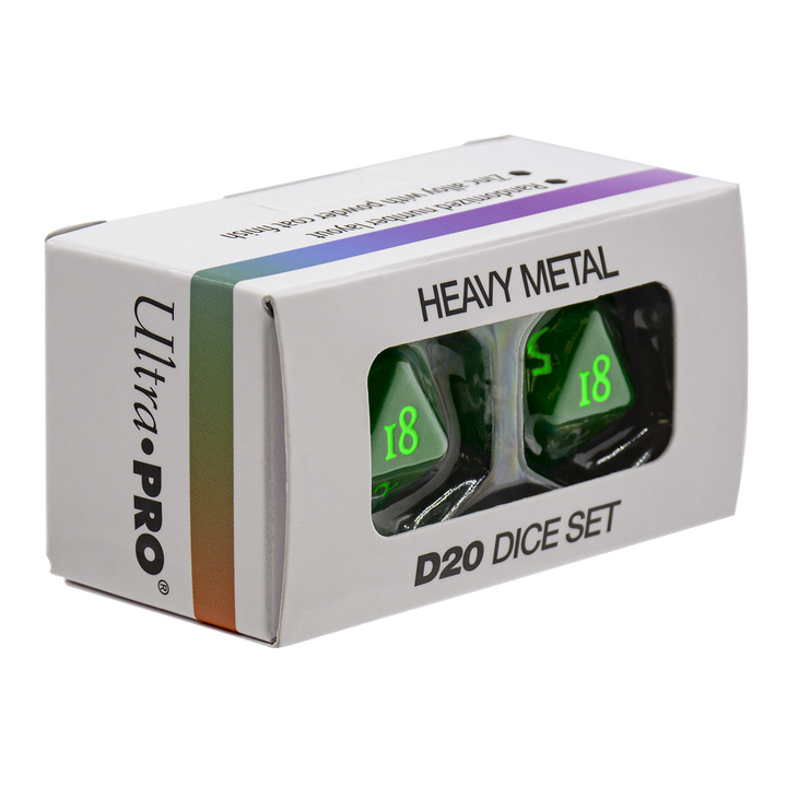 Vivid Heavy Metal Dice (Ultra PRO)