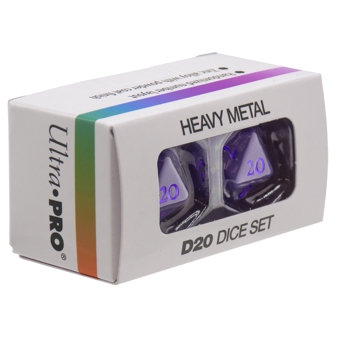 Vivid Heavy Metal Dice (Ultra PRO)