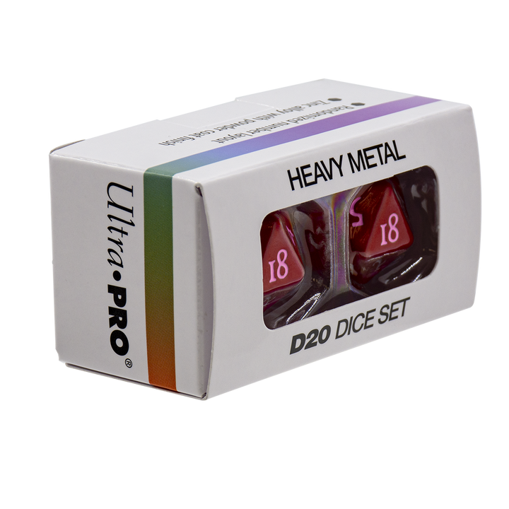 Vivid Heavy Metal Dice (Ultra PRO)