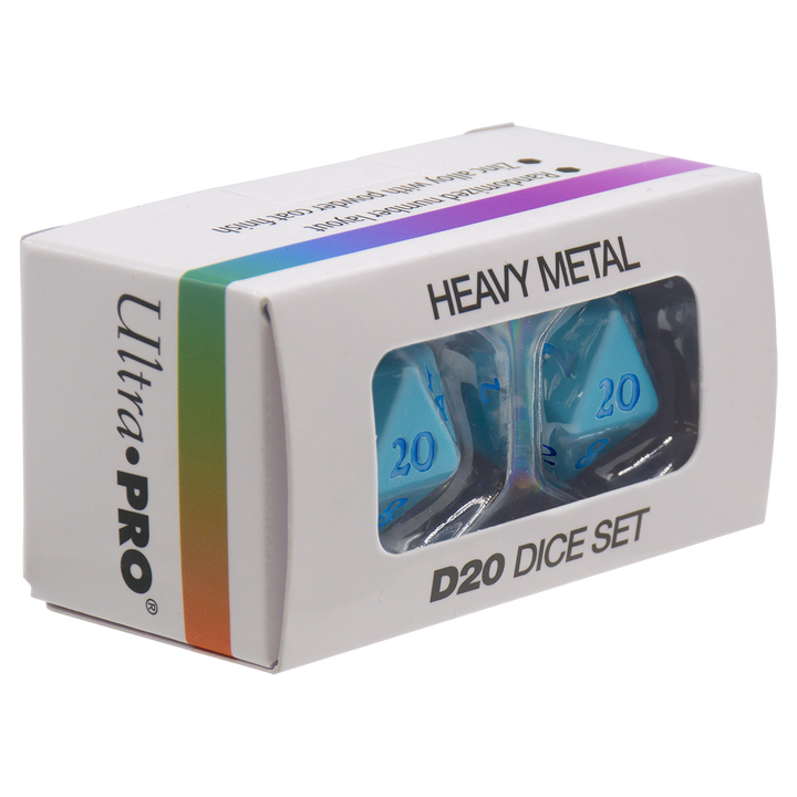 Vivid Heavy Metal Dice (Ultra PRO)