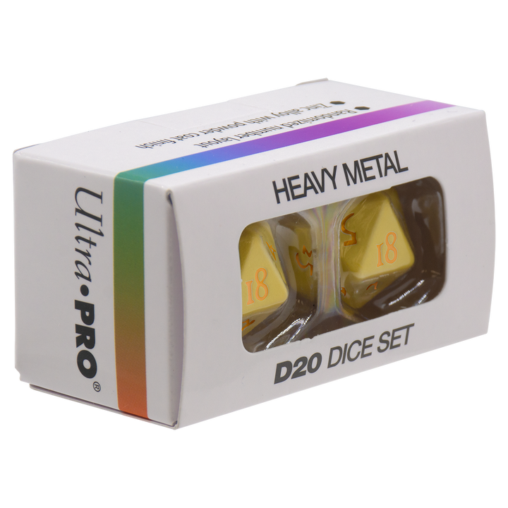Vivid Heavy Metal Dice (Ultra PRO)