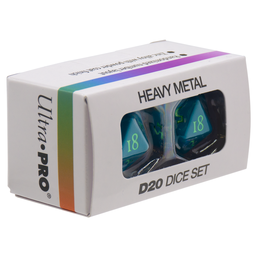 Vivid Heavy Metal Dice (Ultra PRO)