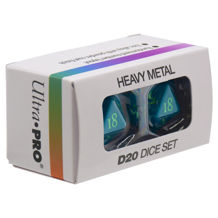Vivid Heavy Metal Dice (Ultra PRO)