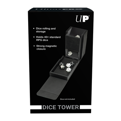 Jet Black Alcove Dice Tower (Ultra PRO)