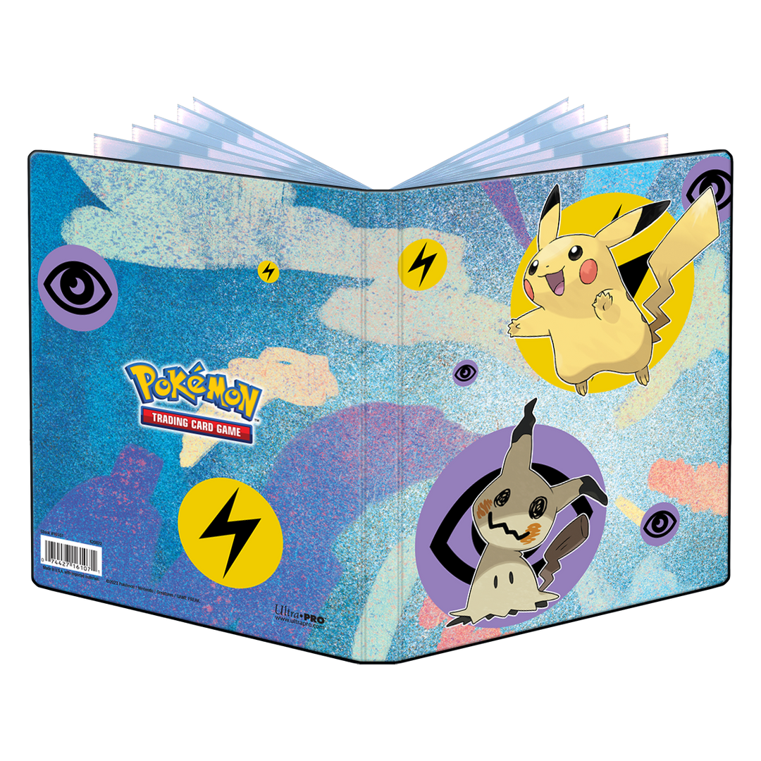 Pikachu & Mimikyu 4-Pocket Portfolio for Pokémon (Ultra PRO)
