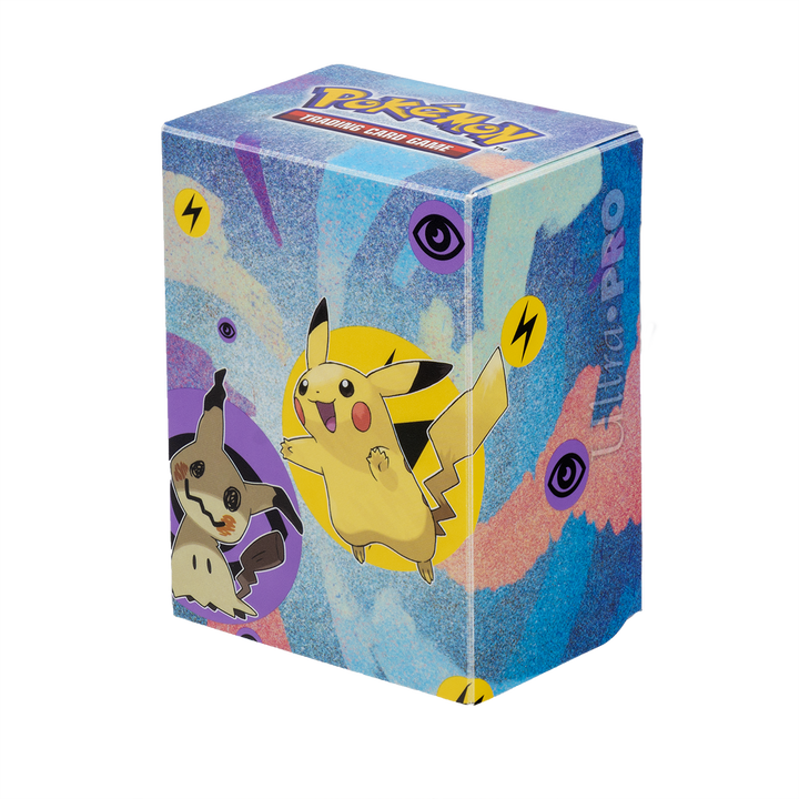 Pikachu & Mimikyu Full-View Deck Box for Pokémon (Ultra PRO)