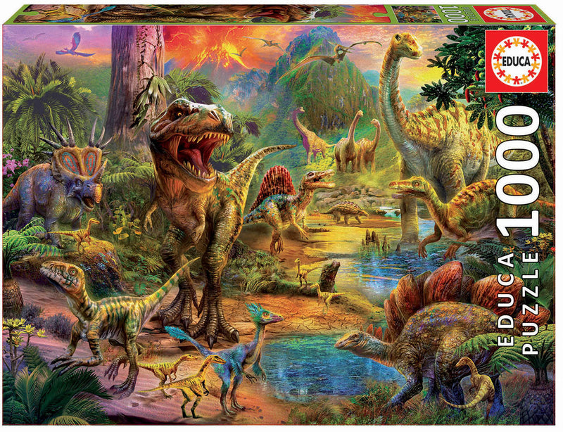 Land of Dinosaurs (1000 brikker)