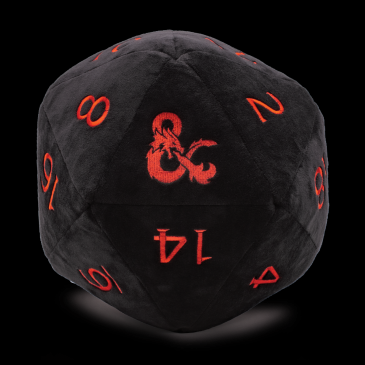 Jumbo D20 Dice Plush for Dungeons & Dragons (Ultra PRO)