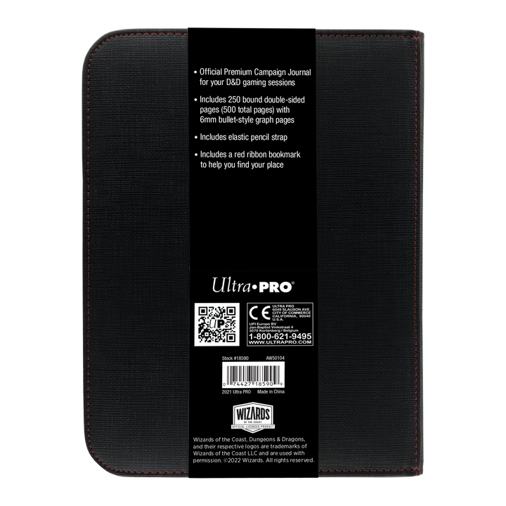 Dungeons & Dragons Premium Campaign Journal (Ultra PRO)