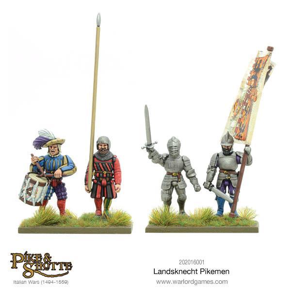 Pike & Shotte: Landsknechts Pikemen