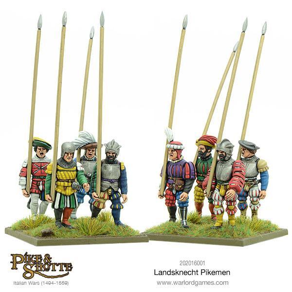 Pike & Shotte: Landsknechts Pikemen