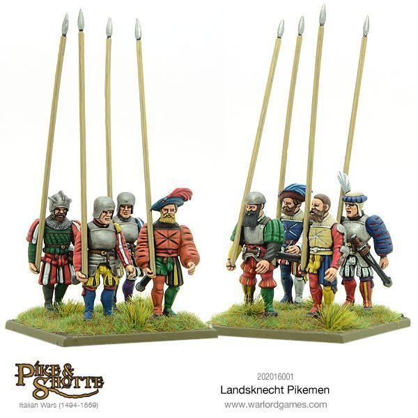 Pike & Shotte: Landsknechts Pikemen