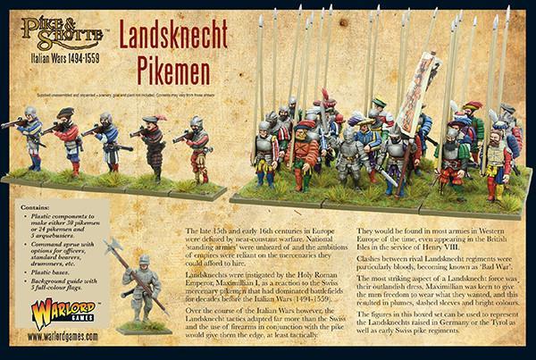 Pike & Shotte: Landsknechts Pikemen