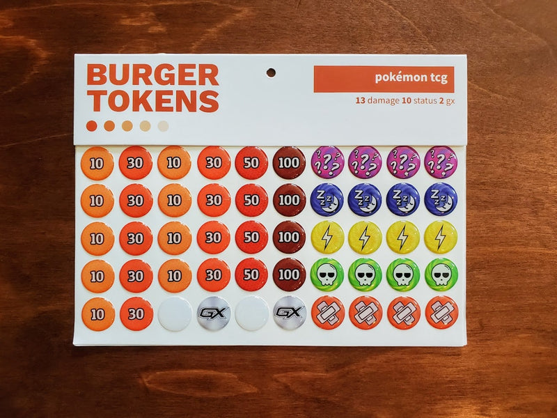 Pokémon TCG Tokens (Burger Tokens)