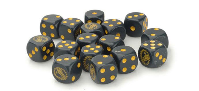 Flames of War: Fallschirmjager Dice (x20) (GE906)